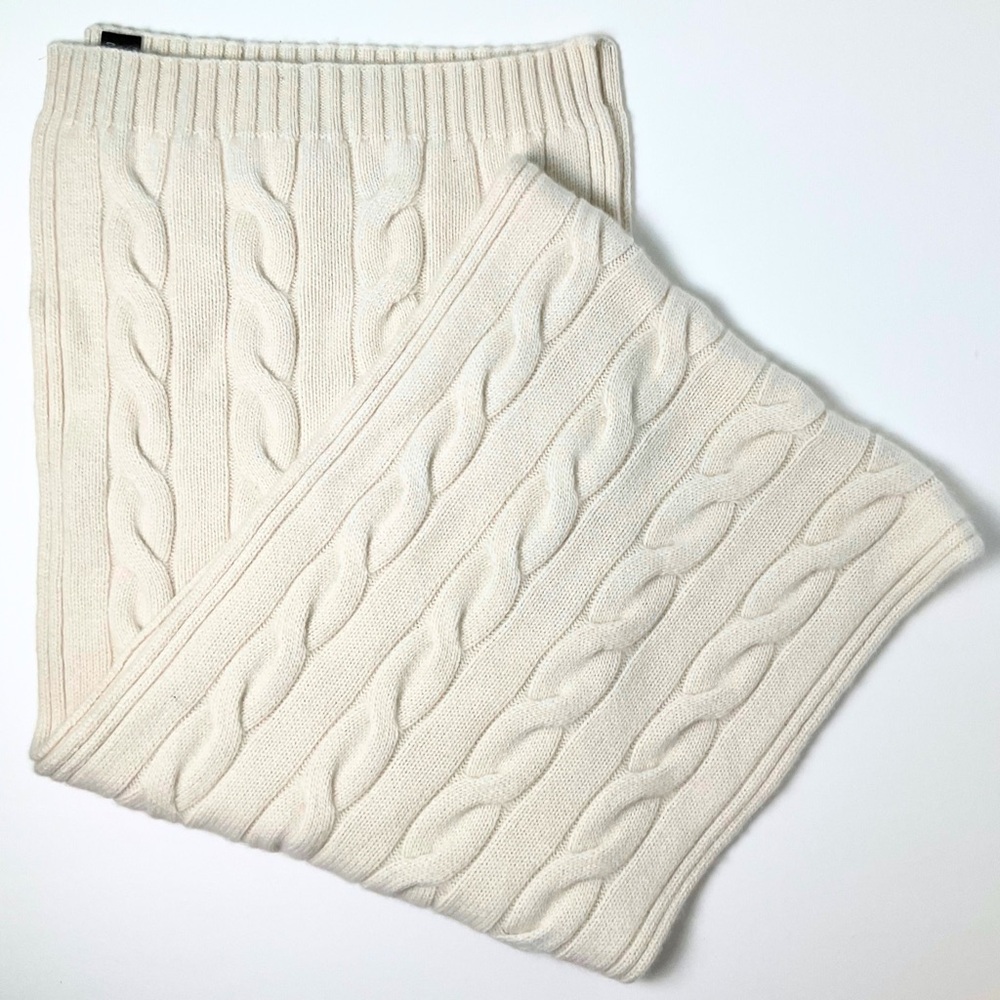 NWT Loro Piana Napier Scarf | Baby Cashmere | White Snow | Original Packaging - Picture 6 of 16
